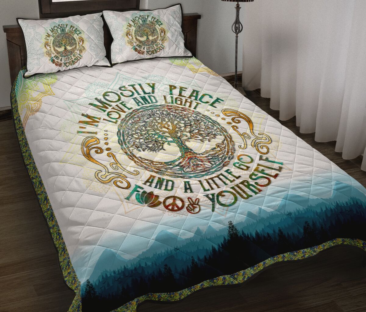 Hippie Quilt Bedding Set – Open Spirit Color Bedding Hippie Quilt Bedding Set – Open Spirit Color Bedding