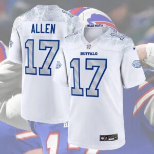 Buffalo Bills NFL White Fan Jersey – Custom Name & Number