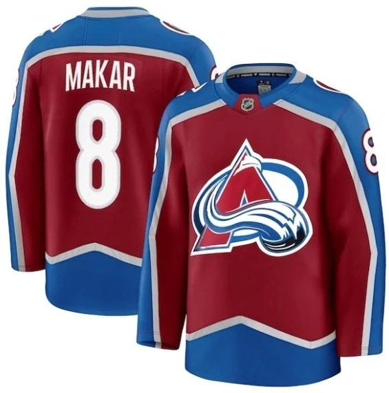 Colorado Avalanche Custom Name NHL Premium Fan Hockey Jersey Colorado Avalanche Custom Name NHL Premium Fan Hockey Jersey