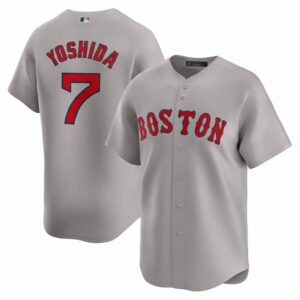 Boston Red Sox Gray Custom 3D All Over Print Baseball Jersey