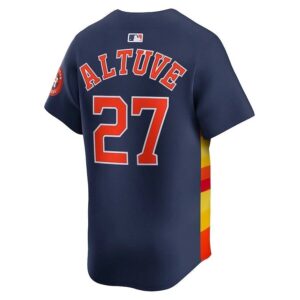 Houston Astros Personalized Fan Jersey – Limited Edition back