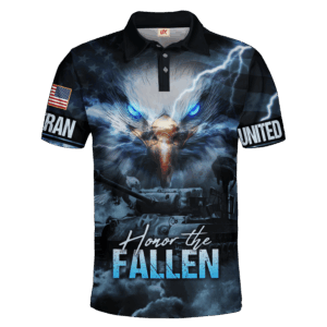 A Thoughtful U.S. Veteran Polo Shirt for Everyday Wear