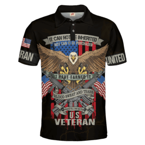 Show Your Pride with a US Veteran Polo Shirt