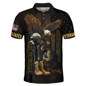 Meaningful Polo Shirt Honoring U.S. Veteran Service