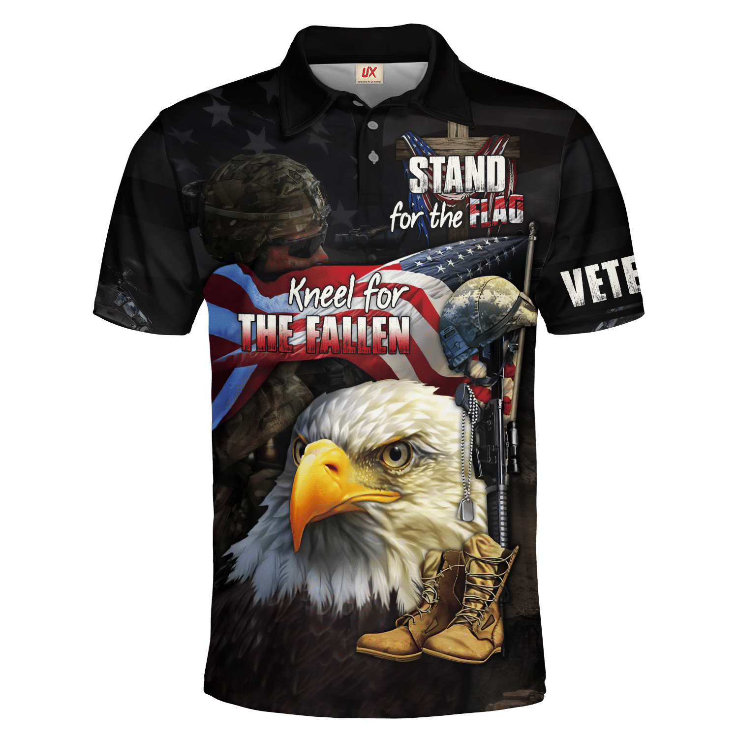 A Classic US Veteran Polo Shirt for Men A Classic US Veteran Polo Shirt for Men