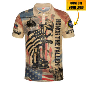 Military Heritage Polo Shirt for US Veterans