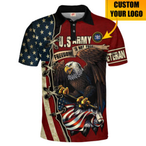 Heritage-Inspired Polo Shirt for US Veterans