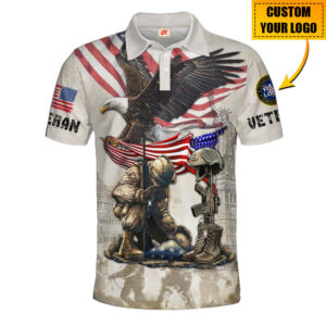 Military-Inspired Everyday Polo Shirt for US Veterans