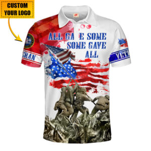 U.S. Veteran Polo Shirt for Casual Occasions