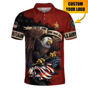 A Simple Statement Polo Shirt for U.S. Veterans