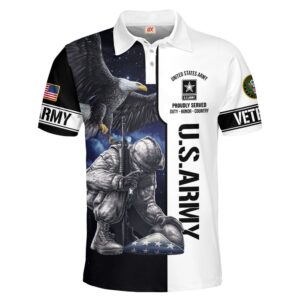 Meaningful Polo Shirt Inspired by Army Veterans
