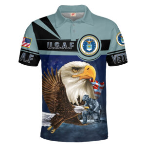 Meaningful Polo Shirt Inspired by Air Force Veterans