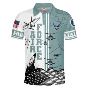 Timeless Polo Shirt Honoring Air Force Veteran Service