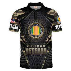 A Respectful Polo Shirt for Retired Vietnam Veterans