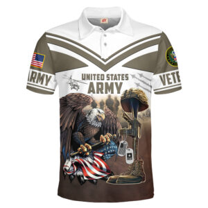 Honor the Service with an Army Veteran Polo Shirt