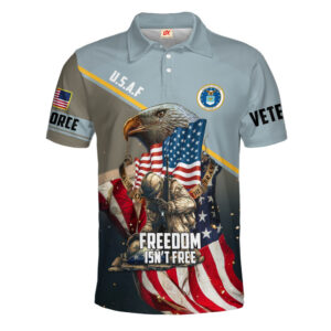 Everyday Casual U.S. Air Force Veteran Polo Shirt