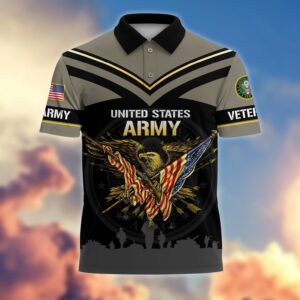 Simple and Comfortable Polo Shirt for Army Veterans