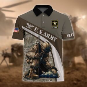 Celebrate Army Pride with a Veteran-Inspired Polo Shirt