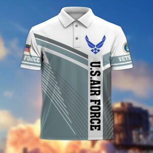 A Proud Statement Polo Shirt for USAF Veterans