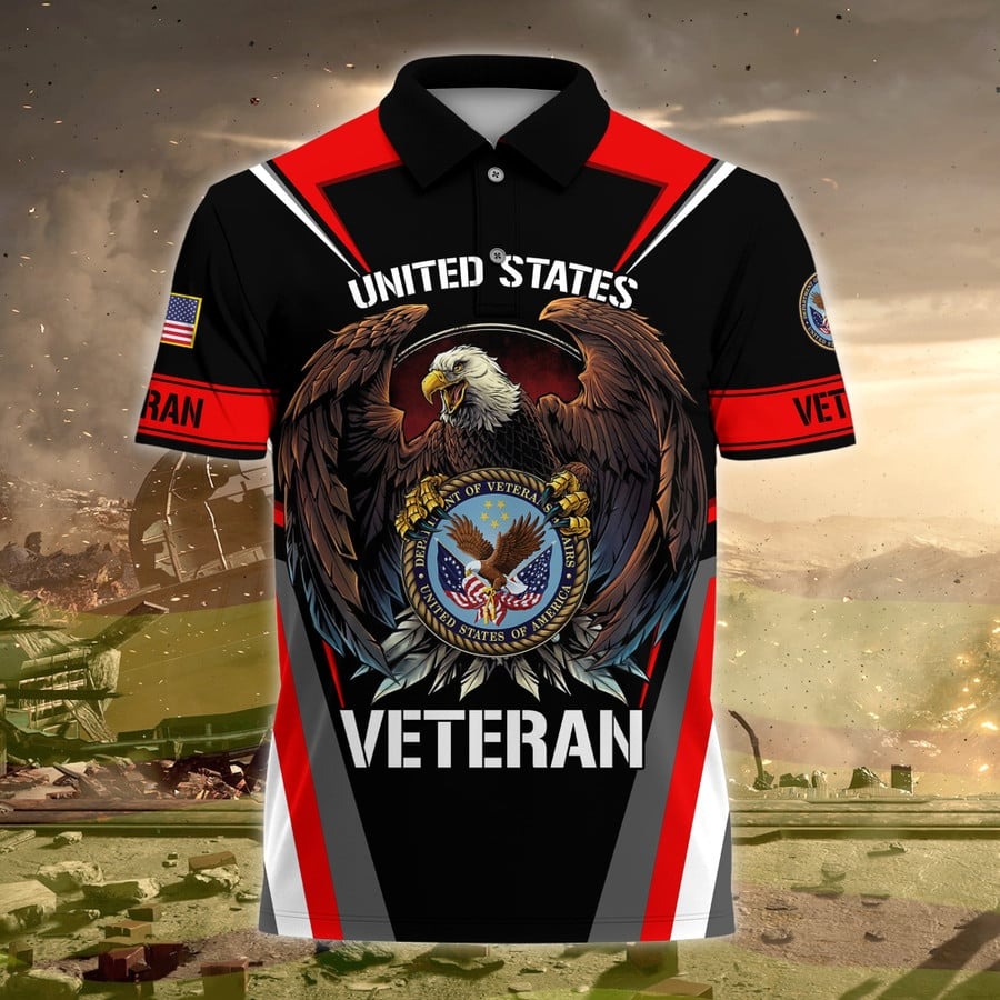 Premium US Veteran Polo Shirt, Gifts For Dad, For Husband, Gifts For US Veterans, Gifts On Father’s Day, Independence Day, Veterans Day Premium US Veteran Polo Shirt, Gifts For Dad, For Husband, Gifts For US Veterans, Gifts On Father’s Day, Independence Day, Veterans Day