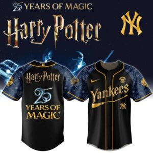New York Yankees Harry Potter 25 Years Of Magic Game Night 2026 Special Edition Jersey