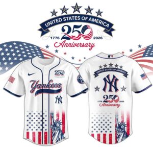 New York Yankees special America’s 250th Anniversary Limited Edition Jersey