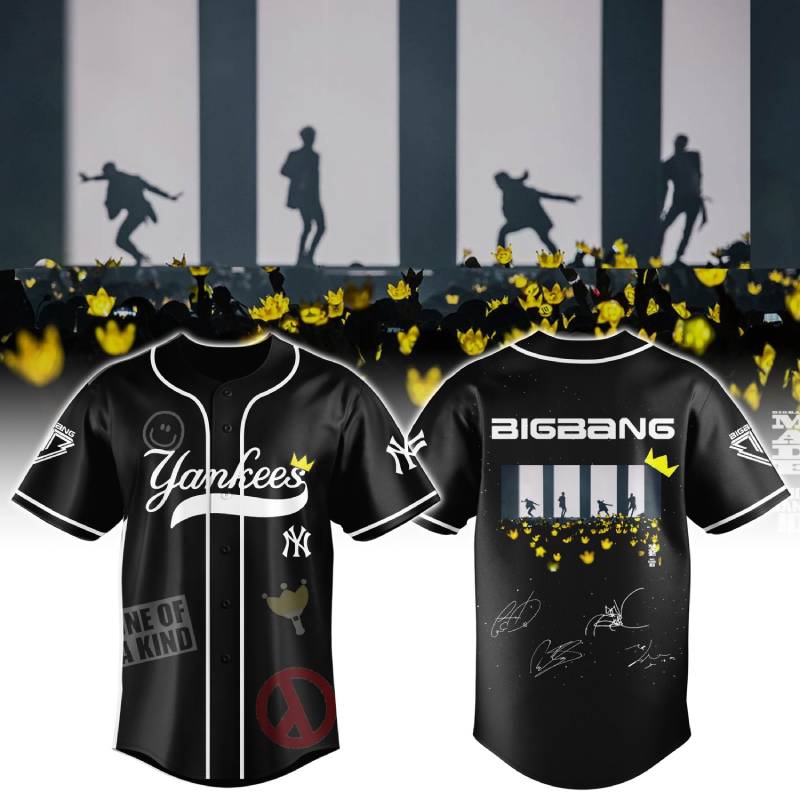 New York Yankees x BigBang World Tour 2026 Limited Fan Jersey New York Yankees x BigBang World Tour 2026 Limited Fan Jersey