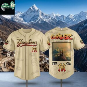 New York Yankees Gorillaz The Mountain Tour 2026 Limited Baseball Jersey