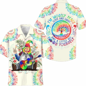 Hippie Hawaiian Shirt Vintage 70s Festival Summer Style NV-HIPPIE-14