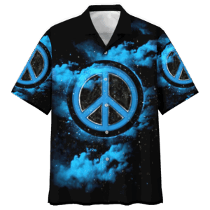 Hippie Hawaiian Shirt Groovy Psychedelic Summer Style NV-HIPPIE-08