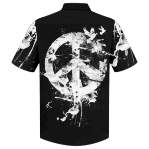 Hippie Hawaiian Shirt Vintage 70s Peace Sign Style NV-HIPPIE-11 1 1660650180ee66d768fc.png