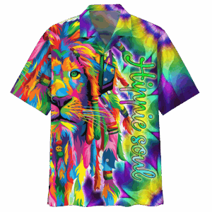 Hippie Hawaiian Shirt Retro Festival Vacation Style HBL-HP-11