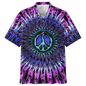 Hippie Hawaiian Shirt Retro Psychedelic Party Style NV-HIPPIE-04