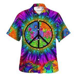 Hippie Hawaiian Shirt Retro Festival Party Style HBL-HP-25