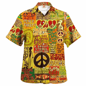 Hippie Hawaiian Shirt Vintage Festival Beach Style NV-HP-20