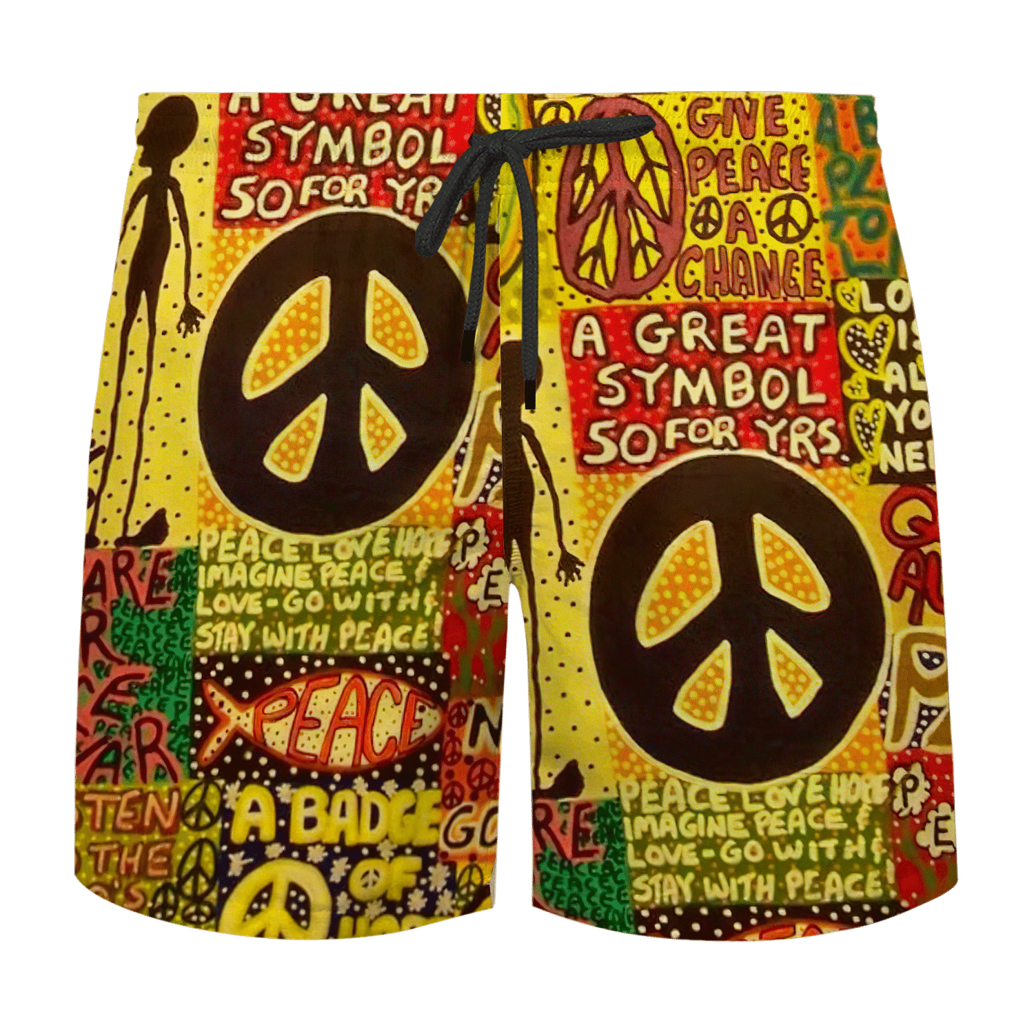 Hippie Hawaiian Shirt Vintage Festival Beach Style NV-HP-20 Hippie Hawaiian Shirt Vintage Festival Beach Style NV-HP-20