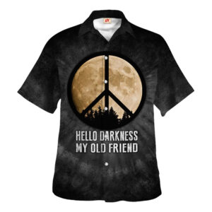 Hippie Hawaiian Shirt Retro Beach Party Style HBLHP64