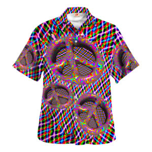 Hippie Hawaiian Shirt Retro Summer Gift For Him HBLHI68