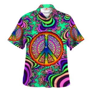 Hippie Hawaiian Shirt Retro Festival Gift For Friends HBLHI72