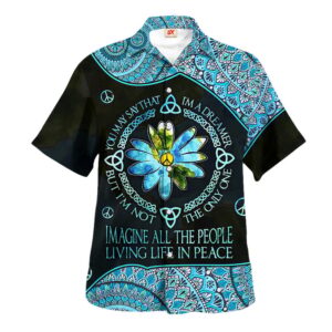 Hippie Hawaiian Shirt Retro Beach Gift For Him NVHI07