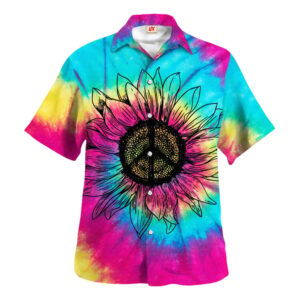 Hippie Hawaiian Shirt Vintage Festival Gift For Dad HBLHI75