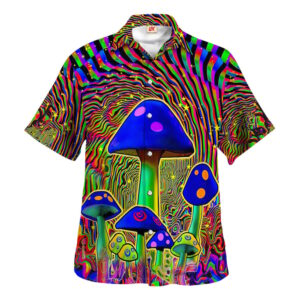 Hippie Hawaiian Shirt Groovy Summer Gift For Dad HBLHI78