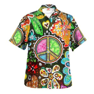 Hippie Hawaiian Shirt Vintage Festival Gift For Men NVHI20