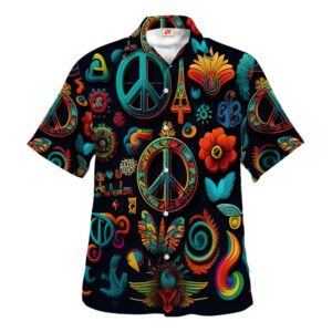 Hippie Hawaiian Shirt Retro Festival Gift For Men TQTHI07
