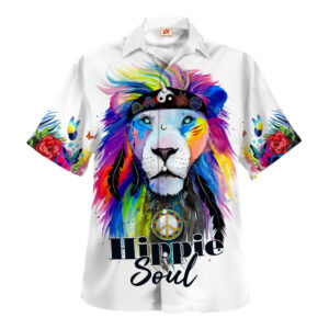 Hippie Hawaiian Shirt Vintage Retro Gift HBLTHI14