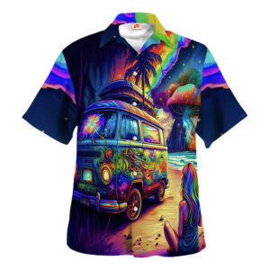 Hippie Hawaiian Shirt Retro 70s Summer Gift TQTHI17