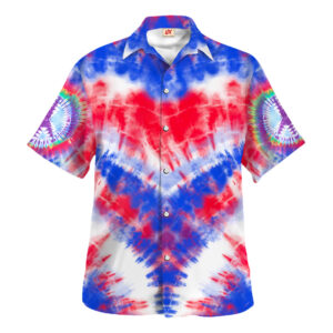 Hippie Hawaiian Shirt Psychedelic Retro Summer Gift HBLTHI34