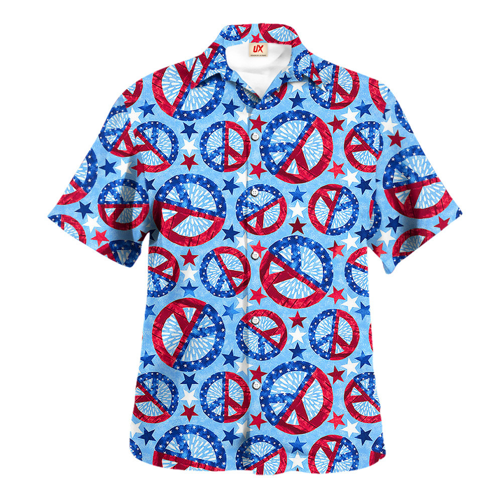 Hippie Hawaiian Shirt Vintage Beach Festival Gift NVHI45 Hippie Hawaiian Shirt Vintage Beach Festival Gift NVHI45