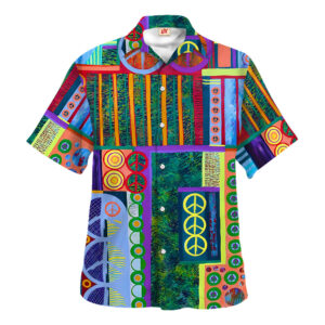 Hippie Hawaiian Shirt Retro Summer Vacation Gift HBLTHI47