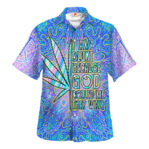 Hippie Hawaiian Shirt Psychedelic Summer Beach Gift HBLTHI74